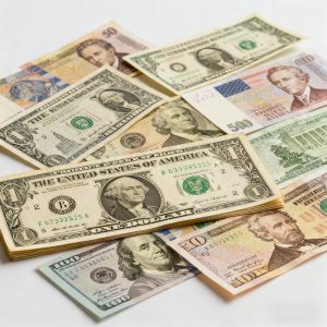 各国货币图卡套装