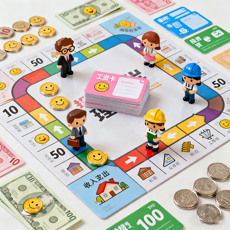 家庭财务会议桌游